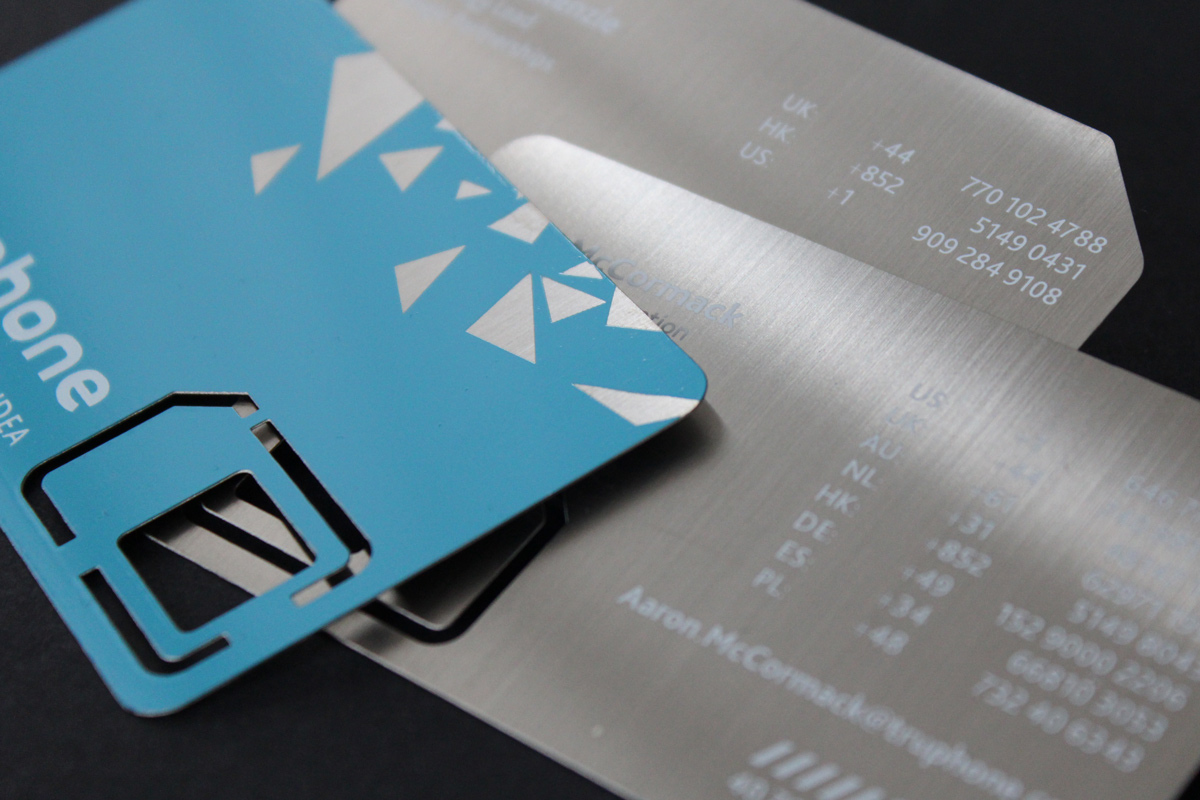 Full Silk Printed Metal Card