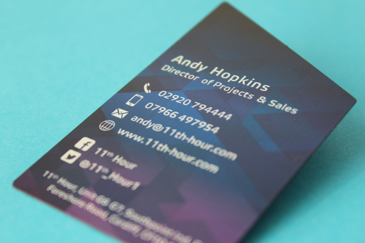 Full Colour Metal Card